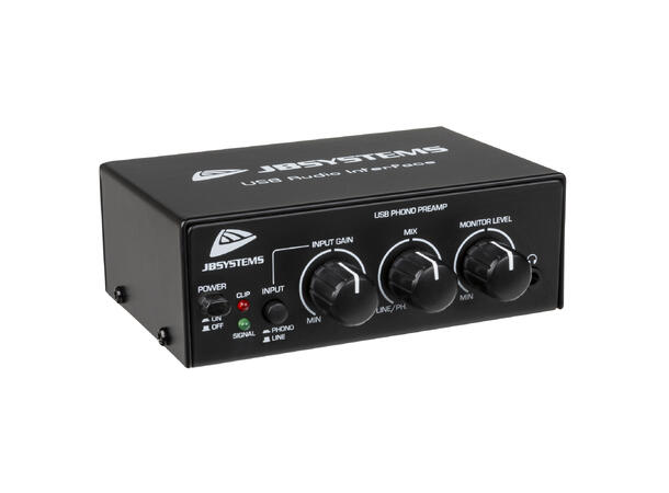 JB SYSTEMS USB Lydkort Stereo IN/OUT, RIAA